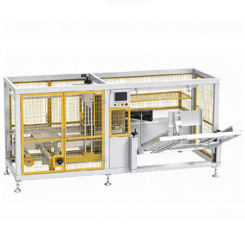 Máy dựng thùng carton điều khiển bằng servo kép